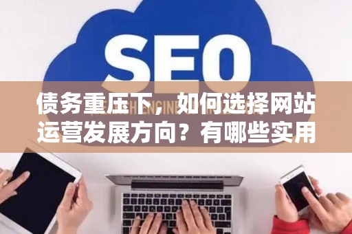 债务重压下，如何选择网站运营发展方向？有哪些实用技巧？