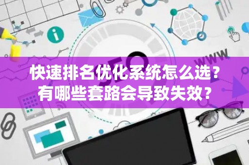 快速排名优化系统怎么选？有哪些套路会导致失效？